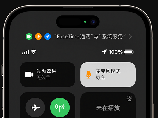 昌化镇苹果授权维修网点分享iPhone在通话时让你的声音更清晰 