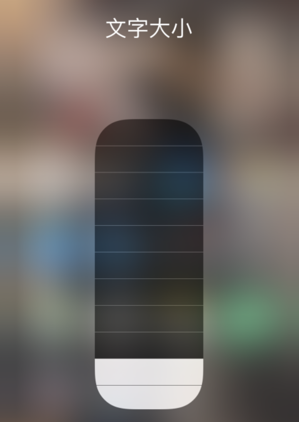 昌化镇苹果手机维修分享小技巧：在 iPhone 控制中心快速调节字体大小 